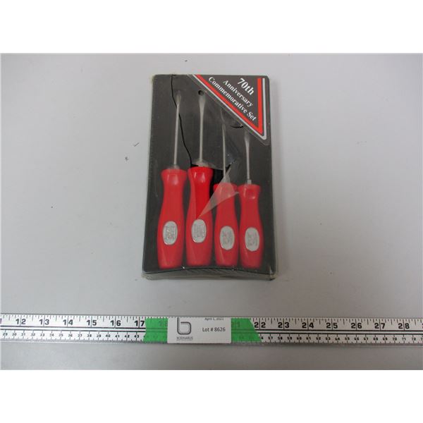 70th Anniversary Commemorative Snap On Screwdriver Set
