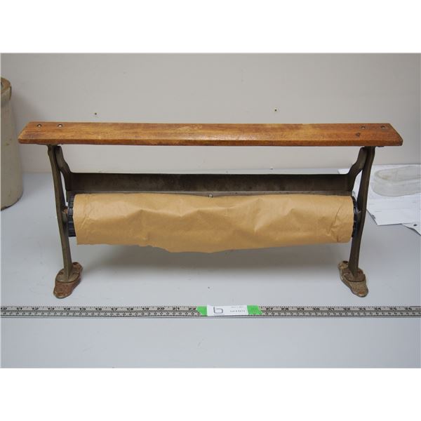 VINTAGE PAPER ROLL HOLDER 23 IN LONG EDDY HULL CANADA