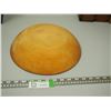Image 3 : WOODEN BOWL (10 1/2 X 11 1/4 WIDE)