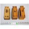Image 2 : 3X THE MONEY/ WOODEN BUTTER PRESSES