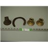 Image 1 : BELL (NO CLAPPER) HORSESHOE & CANDLE HOLDERS