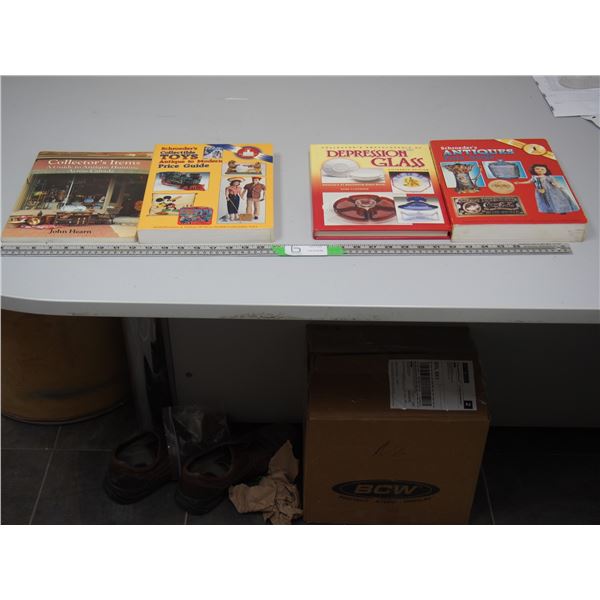 2X THE MONEY/ LOT OF ANTIQUE, TOYS & DEPRESSION GLASS BOOKS