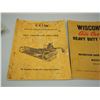 Image 3 : WISCINSIN AIR COOLED ENGINES PARTS BOOKS (2) & CCIL SWALTER PARTS MANUAL