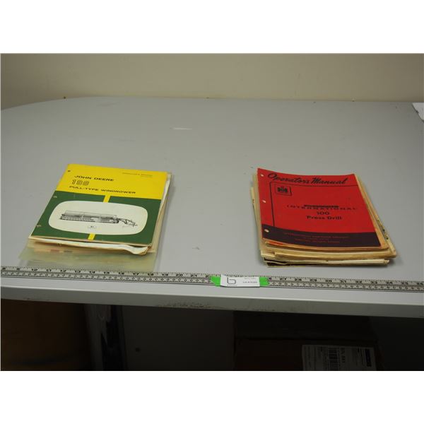 2X THE MONEY/ MANUALS & PARTS LISTS