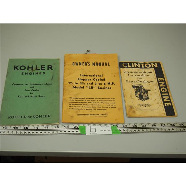 MISC ENGINE MANUALS