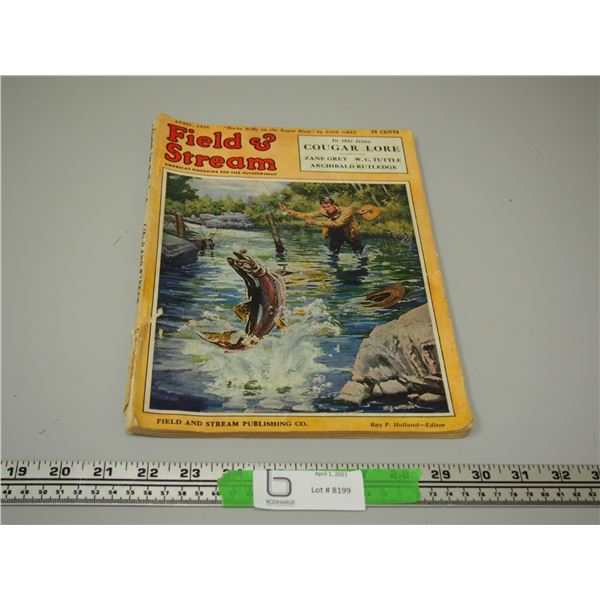 APR 1926 FIELD & STREAM MAGAZINE