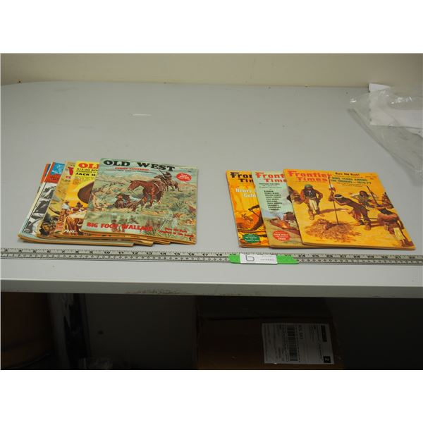 2X THE MONEY/ FRONTIER TIMES 1960'S, OLD WEST & OTHER MAGAZINES