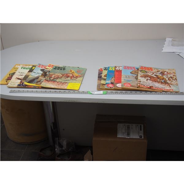 2X THE MONEY/ TRUE WEST MAGAZINES 1960'S