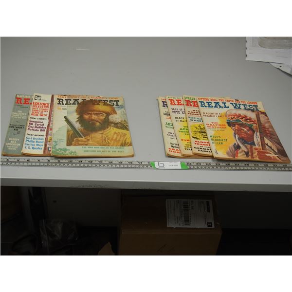 2X THE MONEY/ REAL WEST MAGAZINES 1960'S