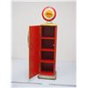Image 5 : GAS PUMP WOODEN STORAGE CABINET (7 3/4 X 34 IN TALL)