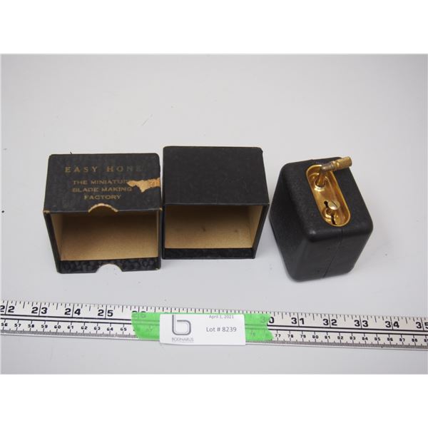 EASY HONE THE MINITURE BLADE MAKING FACTORY WITH BOX
