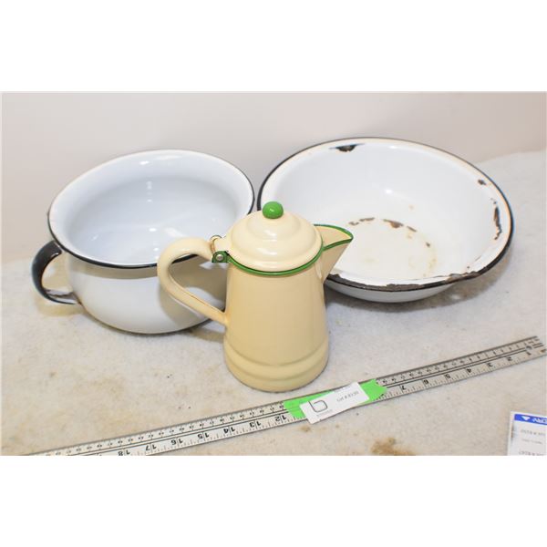 ENAMELWARE LOT