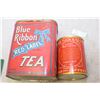 Image 2 : BRAIDS COFFEE/ BLUE RIBBON TEA TIN