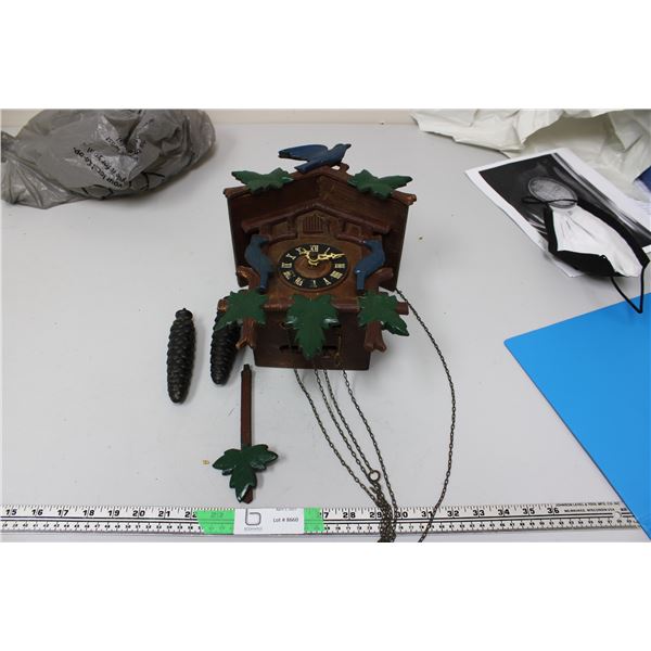 Cuckoo Clock with Weights