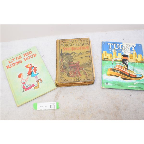 MOTORCYCLE BOYS (POOR) & CHILDREN BOOKS