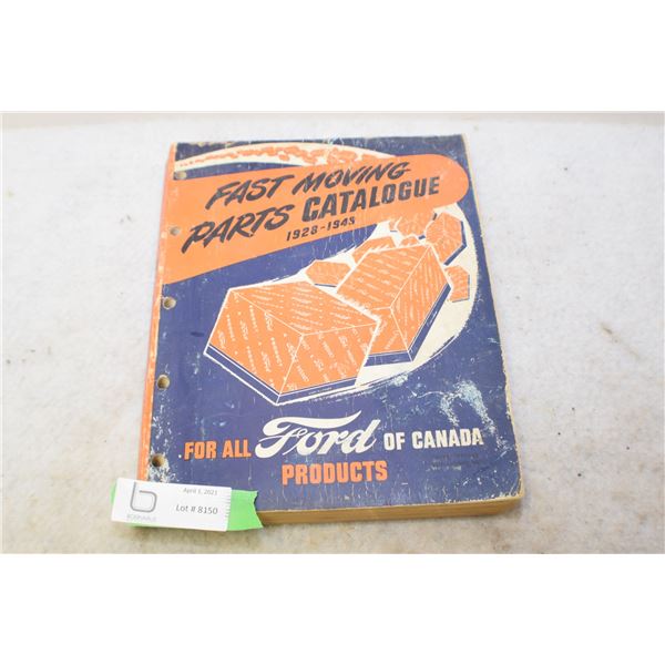 FORD PARTS MANUAL 1928-45