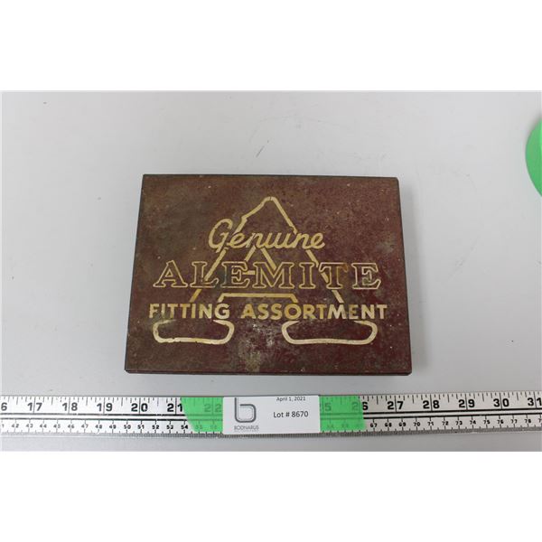 Genuine Alemite Fitting Assortment Metal Organzier