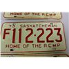 Image 3 : 1973 Sask. Licence Plates