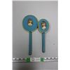 Image 1 : Vintage Mirror and Brush