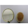 Image 3 : Vintage Mirror and Brush