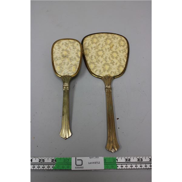 Vintage Gas Can with Painted Scenery