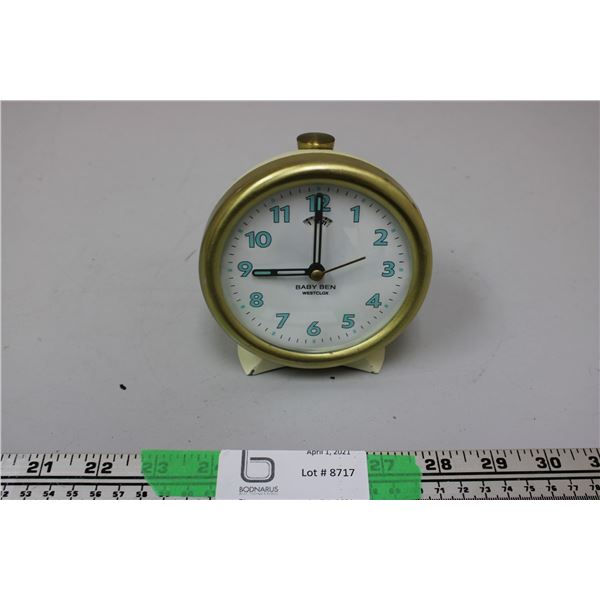 Baby Ben Westclox Alarm Clock