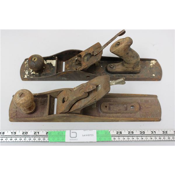 2 Metal Wood Hand Planes