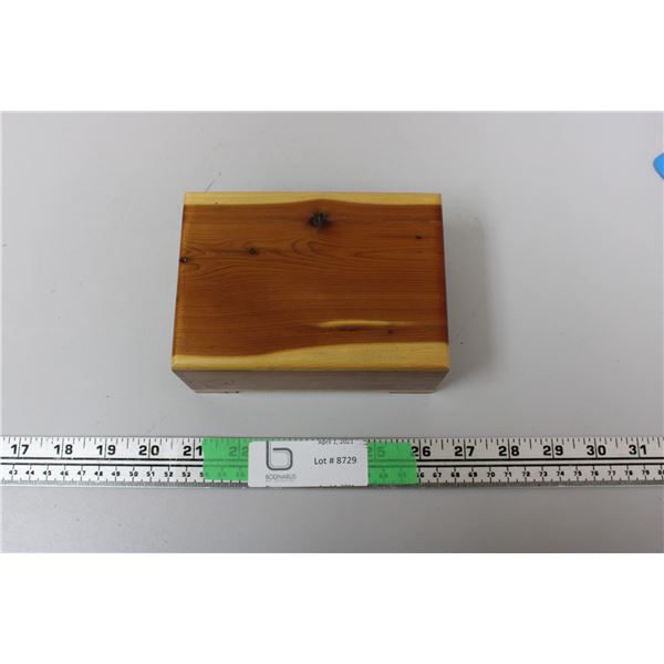 Vintage Old Pins and Wooden Box