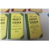 Image 2 : 1950's Farmers Pocket Ledgers (8 pieces)
