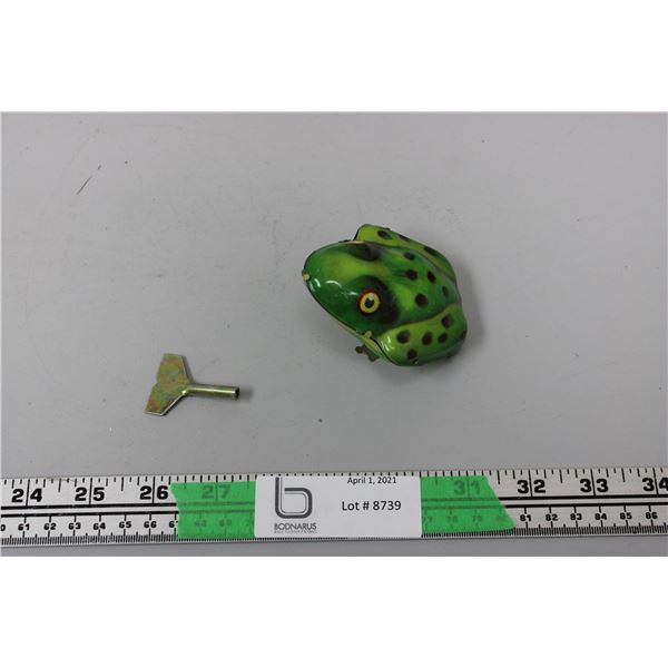 Windup Tin Frog