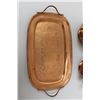 Image 2 : Misc. Copper Cups and Plate