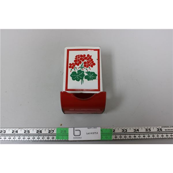 Vintage Matchbox Holder
