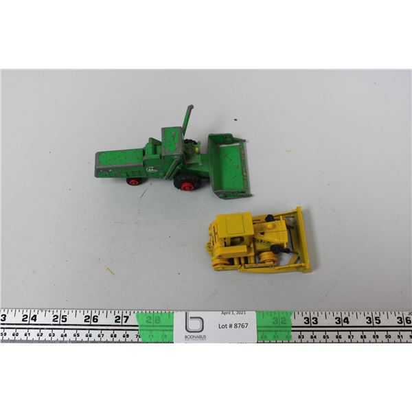 Ertle Bulldozer missing tracks Lesley Combine