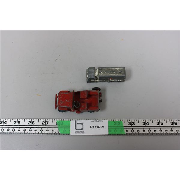 Corgi Truck and Dinky Toy Jeep
