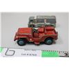 Image 4 : Corgi Truck and Dinky Toy Jeep