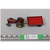 Image 1 : Dinky Toys Massey Tractor with Wagon