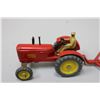 Image 2 : Dinky Toys Massey Harris Tractor with man and disker