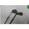 Image 2 : 2X THE MONEY - Golf Clubs w/ Wooden Handles