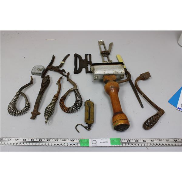 Misc. Tools and Stove Parts, Fish Scale