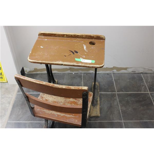 Vintage Desk & Chair