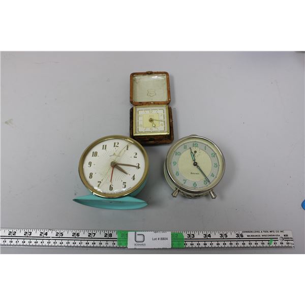 Wesclox and 2 other Alarm Clocks