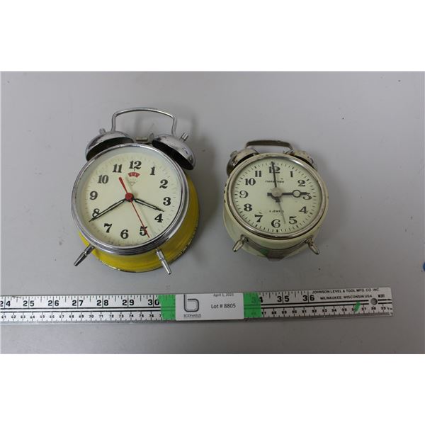 2X THE MONEY - Marathon Clock & other clock - working