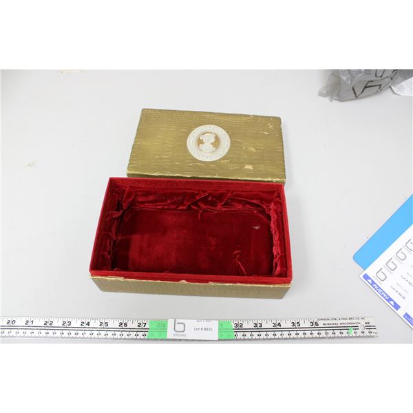 Foil Covered Paper Storage Box