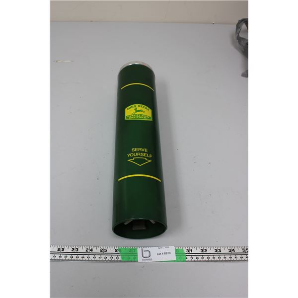 John Deere Cup Dispenser