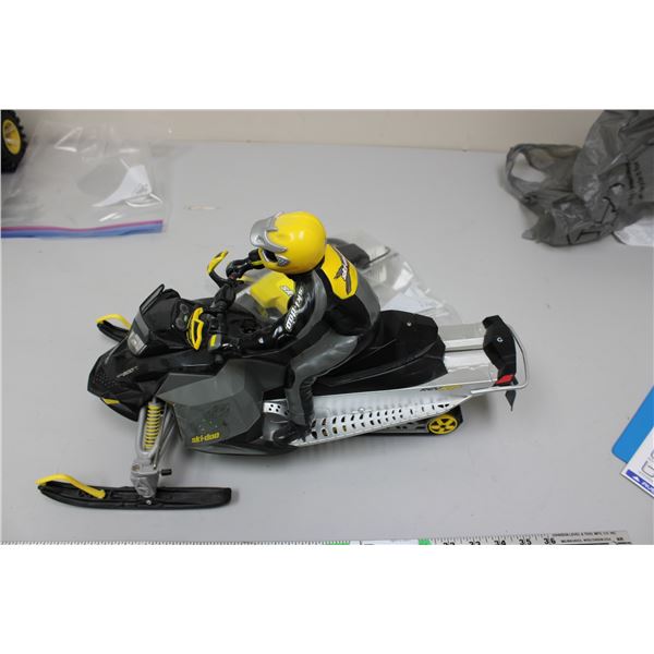 Ski Doo RC Snowmobile - lights come on needs new battery