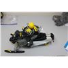 Image 1 : Ski Doo RC Snowmobile - lights come on needs new battery