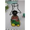 Image 3 : John Deere Coin Bank & Candle Holder