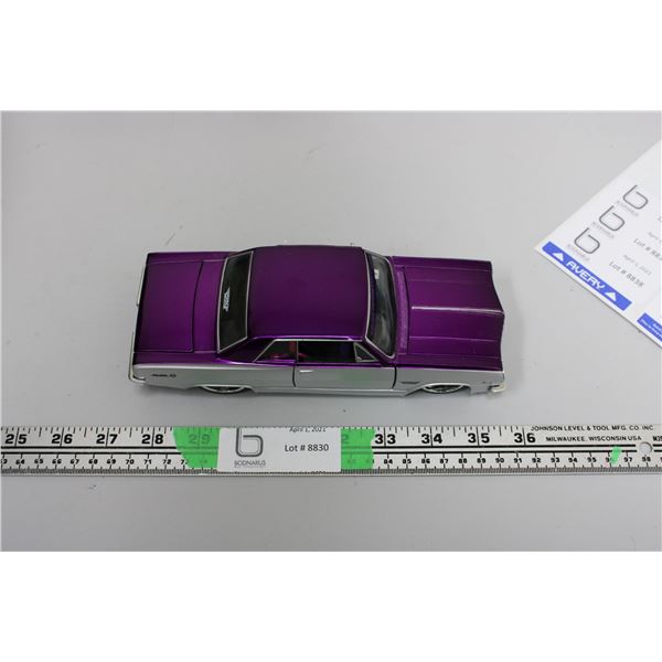 Purple Car 1965 Chevy Malibu SS