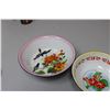 Image 3 : 2X THE MONEY - Enamel Ware Large Bowls