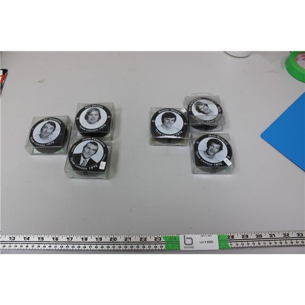 2X THE MONEY - Hockey Player Hockey Pucks